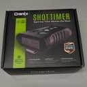 Professional Shot Timer for Shooting Competition, 0.01s Precision Tactical Training Shot Timers with Loud Buzzer, Enhanced Detection & Long Battery Life & 4 Modes (Camo)