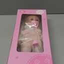 12'' Baby Doll and Clothes Accessories Playset with Feeding Bottle Pacifier First Baby Dolls for Toddlers 36 Months and Up