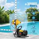 Smart Pressure Switch with Gauge for Well Pump, 110V-120V Automatic