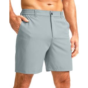 G Gradual Men's Casual Shorts 7" Lightweight Golf Shorts for Men Stretch with 3 Pockets Quick Dry Breathable Work Shorts, 3X-Large