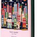 Kate Spade New York 500 Piece Puzzle for Adults, 22" x 22" Square, With Storage Box, City That Never Sleeps