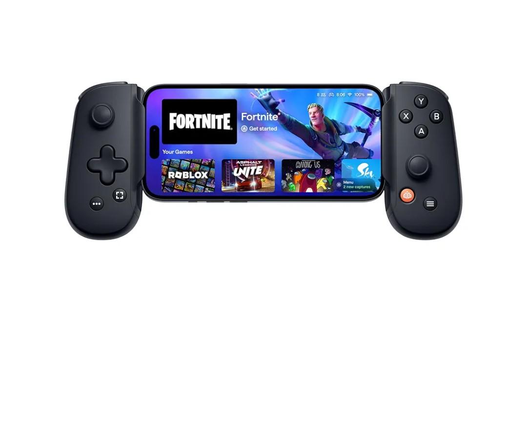 BACKBONE One Mobile Gaming Controller, USB-C Phone Controller for Android & iPhone 15/16/17 Series, 2nd Gen, Play Xbox, PlayStation, Fortnite, Call of Duty & More - Turn Your Phone into a Gaming Console