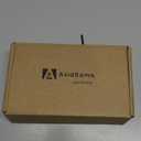 Asidrama 10 Pack Matte Black Cabinet Knobs Kitchen Drawer Knobs Cabinet Pulls Black Cabinet Hardware Square Knobs for Dresser (Single Hole Knob)