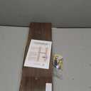 BAYKA Walnut-Like Floating Shelves 22.5in, 2 Pack, Wall Mounted Wall Decor