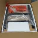 MNEETRUNG Small Bookshelf,3 Tier Industrial Bookcase with Metal Frame and Backboard, Low Black Book Shelf, Book case for Small Spaces, Living Room, Bedroom and Home Office