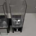 Better Living Products 77384 CLEVER Soap and Shower Triple Dispenser, Black/Chrome