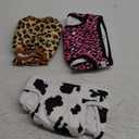 wegreeco Washable Female Dog Diapers (Pack of 3) (X-Large (17.5"-27" Waist), Cheetah Print)