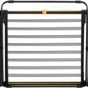 Joseph Joseph AirFrame Max Drying Rack, 70 ft Capacity, Large Folding Clothes Airer with Long Garment Rails