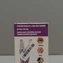 2025 Rechargeable Nose and Ear Hair Trimmer for Women Men  Painless Facial and Eyebrow Hair Remover, Dual-Edge Blades, IPX7 Waterproof, Compact and Portable Electric Clipper (Purple)