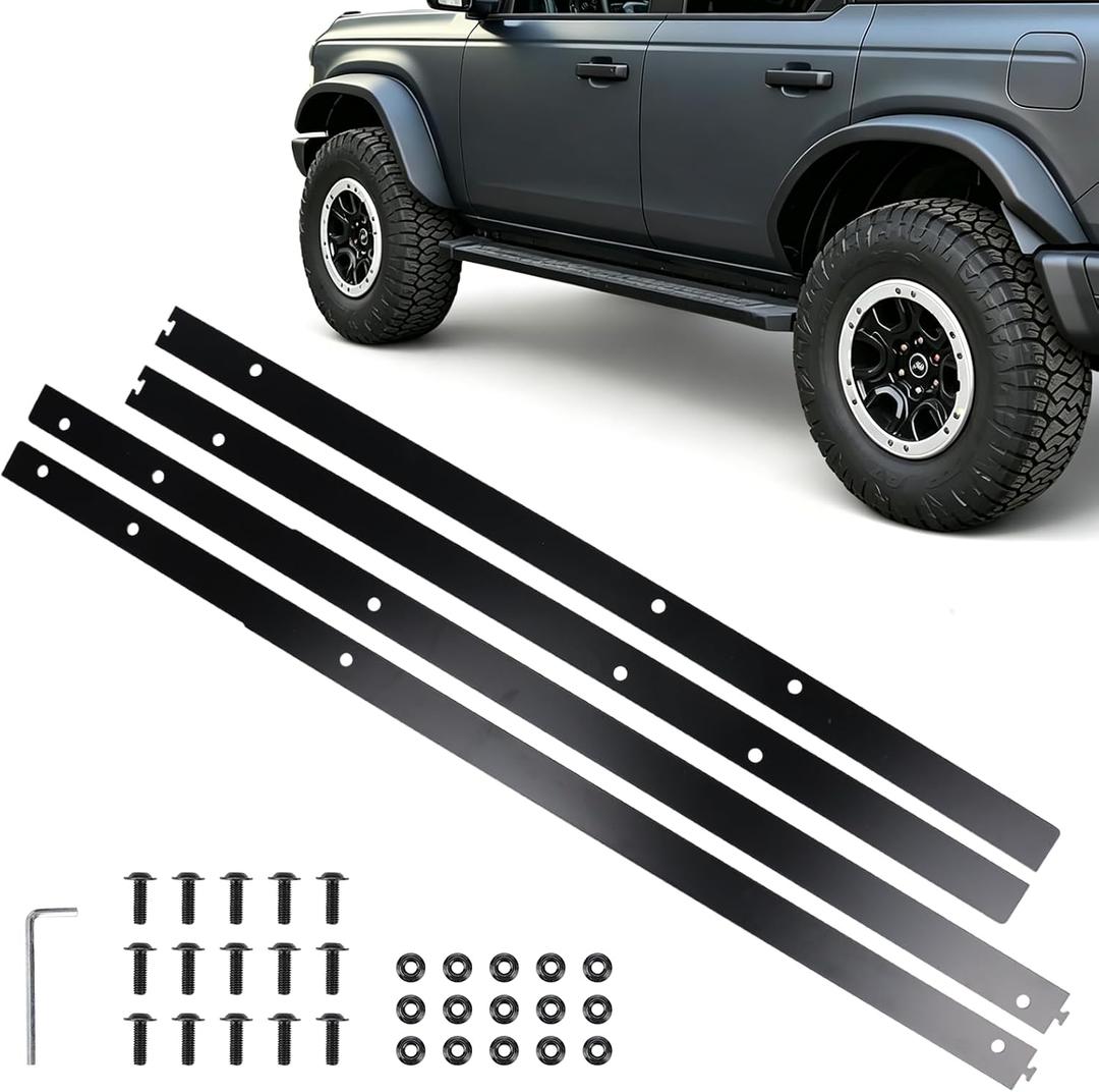 Aluminum Side Skirts Pinch Weld Cover