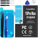 23900mAh (New Upgrade) Battery Compatible with iPhone 15 Pro Max, Super Capacity Battery Compatible with iPhone 15 Pro Max, with Full Tool Kits-0 Cycle High Capacity (24-Month Service)