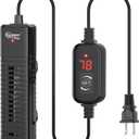 hygger Nano Aquarium Submersible Heater for 15-20 Gallon Fish Tank Betta Heater with Digital Display, Adjustable Temperature Controller 100Watt