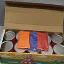 13 Carnival Can Games Bean Bag Toss Carnival Games, Including 10 Tin Cans and 3 Bean Bag Easter Outdoor, Suitable for Family Gatherings, Birthdays, Indoor and Outdoor Activities