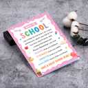 Back to School Supplies for Girls Dorm Room Essentials First Day of School Cards for Son Daughter Students School Stuff for Kids Boys Kindergarten Preschool College 1st 2th 3th 4th 5th Grade
