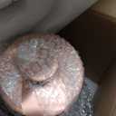 Veken French Press Coffee Maker, Heat Resistant Thickened Borosilicate Glass,Stainless Steel Brewer,Single Serve Small Pot, Cold Brew Cafetera Teapot for Kitchen Travel Camping, 21oz 0.6 L,Copper