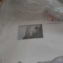upsimples 16x16 Picture Frame with 4x6 5x7 Double Mat, Black