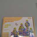 Toddler Girl Toys, Magnetic Tiles 44pcs, Birthday Gifts Ideas for Girls Age 3-5, Magnetic Building Blocks, Magnet STEM Montessori Toddler Kids Christmas Toys Gifts for 3 4 5 6 7 Year Old Girls