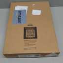 Mayfair Linden Slow Close Toilet Seat, Non Slip Heavy Duty Wood, Easy Install, Elongated, White