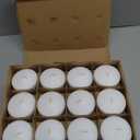 Pack of 48 White Floating Candles 3 inch Unscented Floating Candles for Centerpieces-10 Hours Long Burn Time-3 Floating Candle Bulk for Wedding Cylinder Vases