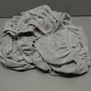 Large Backrest Cushion Covers Super Stretch Backrest Covers for 3 Cushion Couch Sofa, Couch Back Cushion Covers Featuring with Chenille Yarn (Softer Version, 3PC, Light Grey)