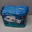 SUNKISS TrustPlus Overnight Adult Diapers with Tabs, Unisex Disposable Incontinence Briefs for Men and Women, Odor Control, Small, 12 Count