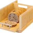 Bread Slicer with cutting board for Sourdough Rounds & Homemade Bread, Perfect for Artisan Loaves, Durable & Easy to Use  The Ideal Gift for Baking Enthusiasts