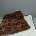 MDSASFD Sofa Couch Cover, Sofa Covers for Dogs Washable, Non-Slip Striped Sofa Slipcovers for Sectional Sofa, Sofa Cover Furniture Protector for L Shaped(Light Brown, 27.6"x 59")