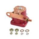 JDMSPEED New Red Solenoid Relay 12V Heavy Duty Replacement for Ford Starter Car Truck Replaces SW3, SNL135, B-6A-11450A, D2AF11450AA, 50-430, C6AF, C7AF, C3912, C9AF Hot Rod Starter Relay Solenoid