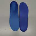 Plantar Fasciitis Feet Insoles Arch Supports Orthotics Inserts Relieve Flat Feet, High Arch (Mens 11-11 1/2 | Womens 13-13 1/2) (New Blue)