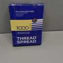 THREAD SPREAD 100% Egyptian Cotton Pillow Cases King - 1000 Thread Count Pillow Cases King Size Set of 2, Cooling & Breathable Extra Long Staple Sateen Weave Cotton Pillow Covers for Bed - Dark Grey