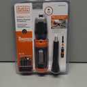 BLACK+DECKER BCF601C-XJ Cordless Screwdriver - 180 rpm - 2.5 Nm - 5 Screwdriver Bits and 5 AA Batteries, Orange, 6.0 V