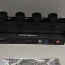 Confetti Cannon Machine, DMX/Remote-Controlled Confetti Blower for Weddings, Discos, Clubs, Show Stages, and Parties Confetti Machine with 4-shot Capacity