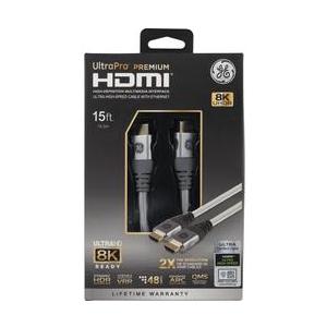 Jasco Ge 4Ft 8K Hdmi 2.1 Cable White 