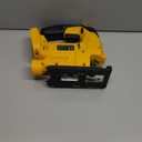 Ecarke Cordless Jig Saw Compatible With Dewalt 20V Max Battery (Only Tool), 4 Orbital Sets, 6 Speeds Dial Control, Dust-Blowing, 45 Bevel Cuts, LED Light and 6PCS Blades For Cutting