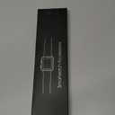 Iiteeology Compatible with Apple Watch Bands 40mm Series 6 5 4 Se, Upgraded Stainless Steel Band with iWatch Screen Protector Case for Women Silver/Silver