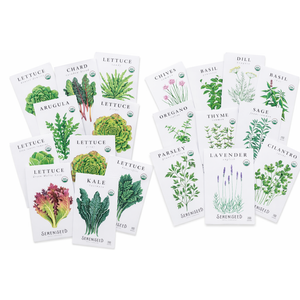 Sereniseed Certified Organic Leafy Greens Seeds
