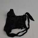 SOLY HUX Corset Tops for Women Vintage Bustier Tops Y2K Summer Halter Crop Tops Sexy Boned Bustier Bodyshaper Pure Black S