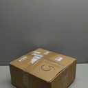 qiqee 100PCS Large Gift Bag with Handles Bulk 13"x4.5"x10" Gift Bags Kraft Light Blue Multiple Uses (32x11x25cm,Wide Large)