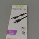 CellCandy 6.5 Ft Braided C to C Black