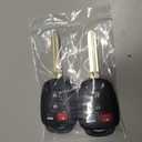 MechanMagic G Chip Key Fob Replacement Fits for Toyota Camry 2012 2013 2014 Keyless Entry Remote Control FCC ID: HYQ12BDM, PN: 89070-06420 (Set of 2)