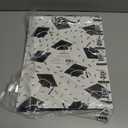 Hallmark 13" Large Graduation Gift Bags Assortment with Tissue Paper (3 Bags: Mortarboards, Class of 2023, Congrats) in Black, White and Gold