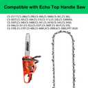 5 x Thten 14 inch Top Handle Saw Chain Compatible with ECHO CS-2511T,CS-280,CS-290,CS-300,CS-301,CS-302,CS-303T,CS-305,CS-310,CS-315,CS-330,CS-330T,CS-340,CS-341 0.050" Gauge 52DL 3/8" LP pitch 5 Pack