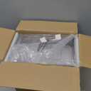 LALOBLUE Clear Acrylic Sunglasses Organizer, Stackable Eyewear Storage with Gold Handles, Display Box for Closet or Vanity