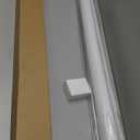 GENIMO 100% Blackout Roller Window Shades, Window Blinds Cordless with Thermal Insulated, UV Protection Fabric, Mini French Door Blinds for Home, Office, Bedroom, Easy to Install, Grey, 32" W X 75" H