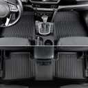 Floor Mats for Kia Seltos 2024-2026, All Weather Floor Mats Trunk Cargo Liner with Backrest Protectors Accessories, Full Coverage Set (Not fit Subwoofer)