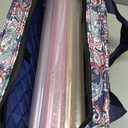 American Mahjong Game Set, 166 White Tiles, 4 All-in-One Color Rack/Pushers, Complete Mahjong Tile Set, Printed Carrying Bag