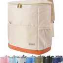 Insulated Cooler Backpack Outdoor - Leak Proof Backpack Cooler 30 Cans, Waterproof Lightweight Cooler Bag for 12h Hot/Cold Retention - Soft Cooler for Travel, Camping, Beach, Lunch