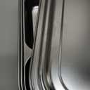 8.6'' x 5.9'' Stainless Steel Lunch Container Bento Box, Metal Lunch box, Metal Food Containers Stainless Steel Food Container, With Leakproof Lid, Fork and Spoon (21B01)