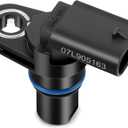Engine Camshaft Position Sensor Compatible with Audi A3 A4 A5 A6 A7 A8 Quattro Q3 Q5 Q7 & Volkswagen Beetle Golf Jetta Passat Tiguan Touareg CC Eos Leon Replaces 07L905163A, 07L905163C, 907-867