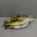 4 Pack Fake Fish, 11 Inch Realistic Artificial Fishes Models, Rubber Lifelike Fake Sea Fish Decor for Aquarium Displays, Themed Parties, Photography Props, Kitchen Decor 4 Unique Styles